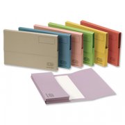 Foolscap Documents Wallets Green (x50)